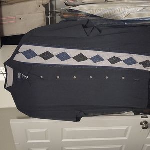 Nat Nast men's short sleeve button-down casual shirt